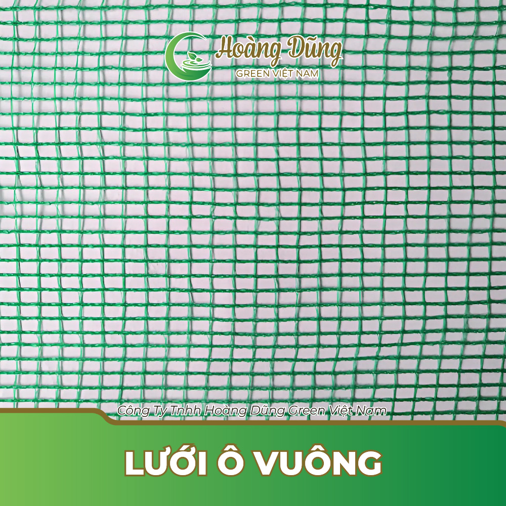 Lưới ô vuông - Lưới Nông Nghiệp Hoàng Dũng Green - Công Ty TNHH Hoàng Dũng Green Việt Nam