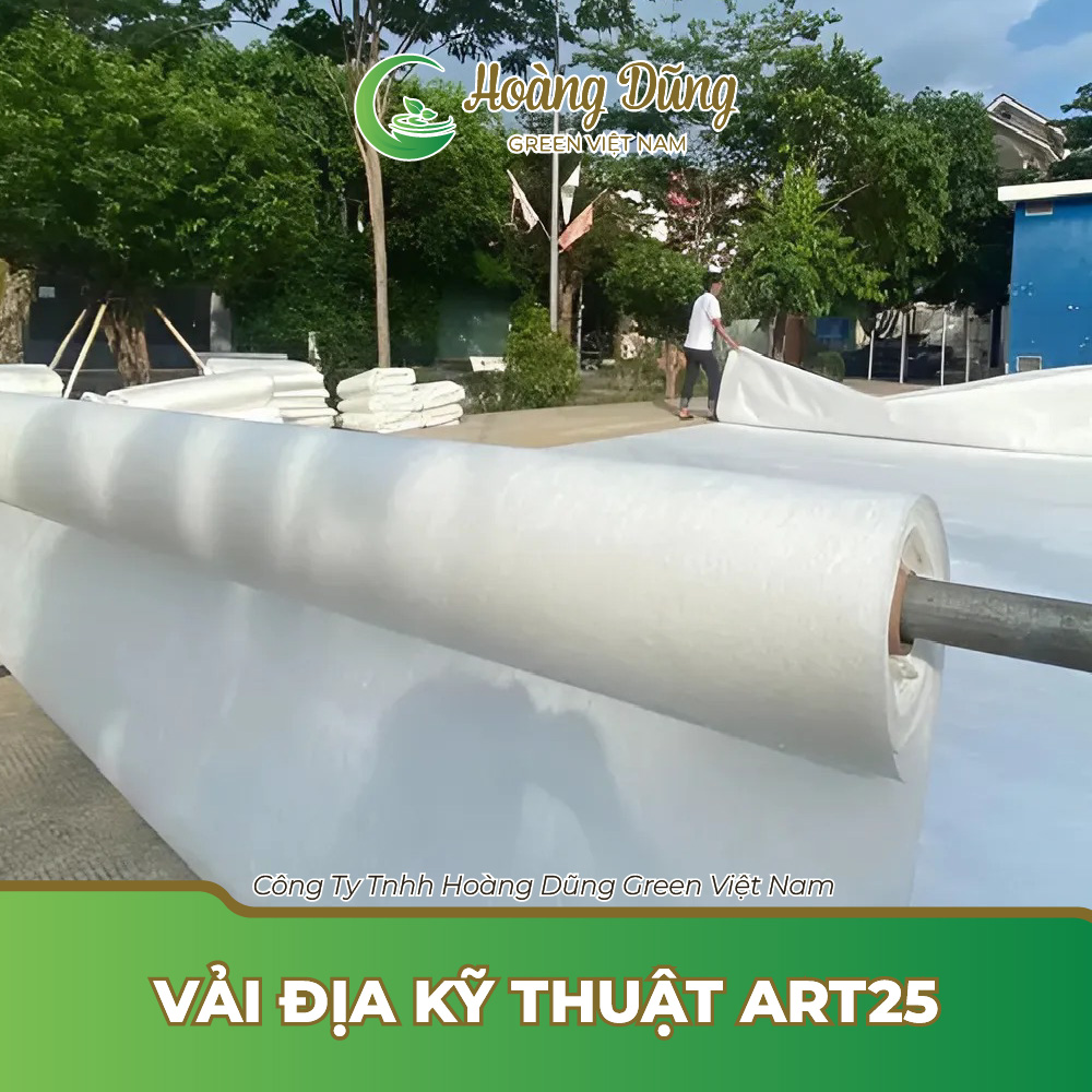 Vải địa kỹ thuật Art 25 - Lưới Nông Nghiệp Hoàng Dũng Green - Công Ty TNHH Hoàng Dũng Green Việt Nam