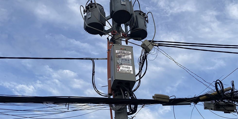 Cải tạo trạm treo ghép sang trạm treo Quận 12, TPHCM - Xây Lắp Điện Thiên Ân - Công Ty TNHH Xây Lắp Điện Thiên Ân
