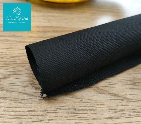 Vải Canvas đen xớ nhỏ - Công Ty TNHH Thương Mại Dịch Vụ Hòa Mỹ Đạt