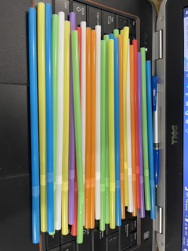 Ống hút nước ép nhiều màu - Nhựa Đào Nguyên - Công Ty TNHH Nhựa Đào Nguyên