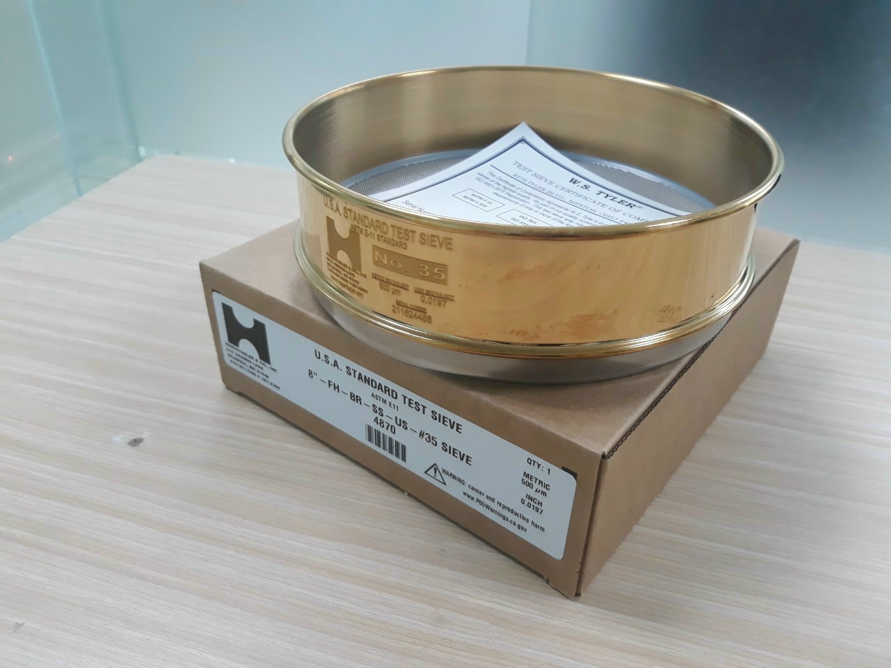 sàng rây thí nghiệm