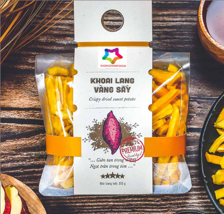 Khoai lang vàng sấy