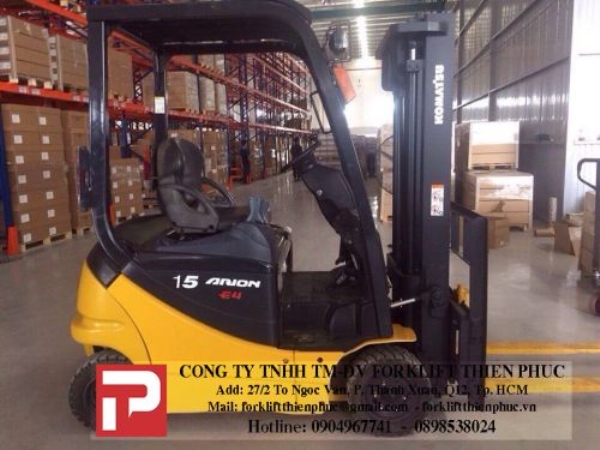 Xe nâng điện Komatsu 1.5 tấn