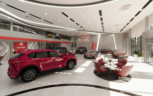 Thi công máy lạnh Casper tại Showroom Oto