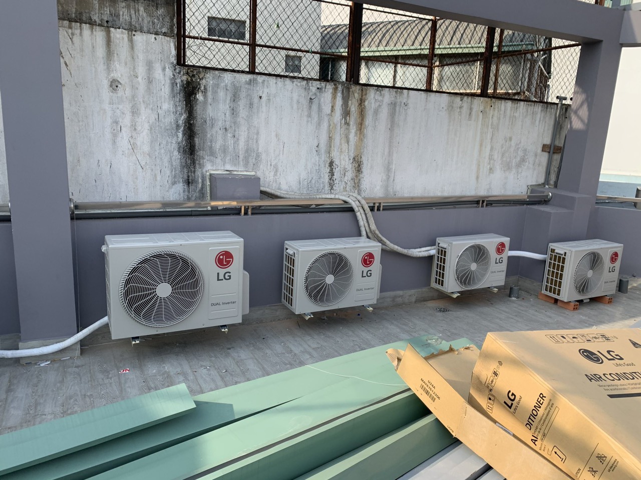 Thi công, lắp đặt, bảo dưỡng máy lạnh