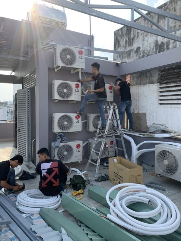 Thi công, lắp đặt, bảo dưỡng máy lạnh
