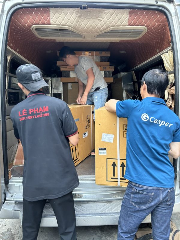 Thi công máy lạnh giấu trần nối ống gió và âm trần tại Long An