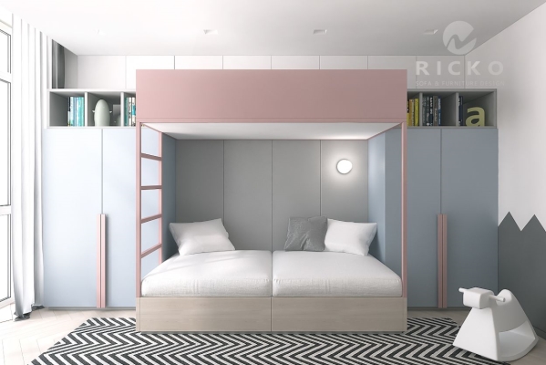 Thiết kế thi công nội thất phòng ngủ - Nội Thất Ricko Việt Nam - Công Ty TNHH Ricko Việt Nam