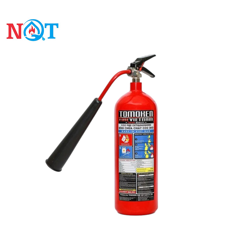 Bình chữa cháy khí CO2 TOMOKEN - Hệ Thống PCCC Nguyễn Quốc Thịnh - Hộ Kinh Doanh Cơ Sở Nguyễn Quốc Thịnh