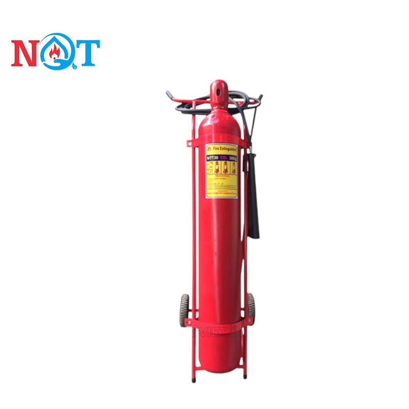 Bình chữa cháy khí CO2 xe đẩy - Hệ Thống PCCC Nguyễn Quốc Thịnh - Hộ Kinh Doanh Cơ Sở Nguyễn Quốc Thịnh