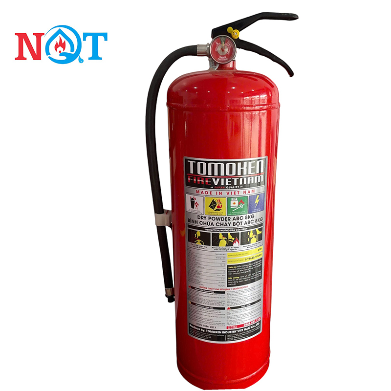 Bình chữa cháy 8kg TOMOKEN - Hệ Thống PCCC Nguyễn Quốc Thịnh - Hộ Kinh Doanh Cơ Sở Nguyễn Quốc Thịnh