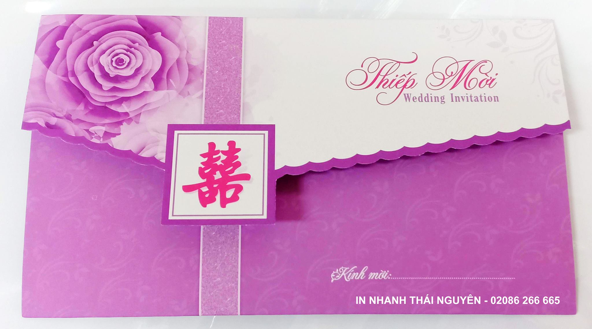 In thiệp cưới