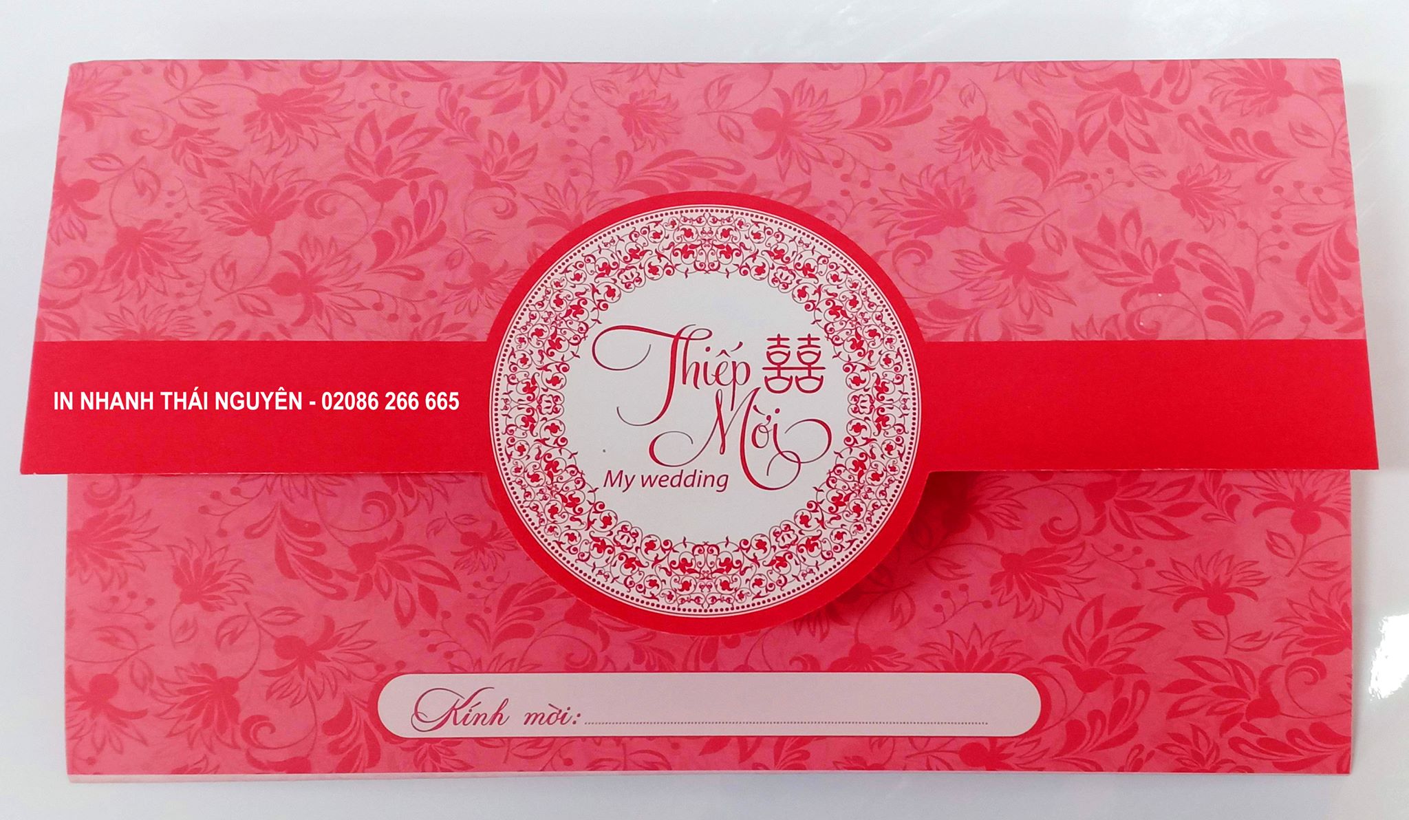 In thiệp cưới