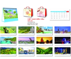 In lịch để bàn - In Tân Phú - Công Ty TNHH Sản Xuất In ấn Và Bao Bì Tân Phú