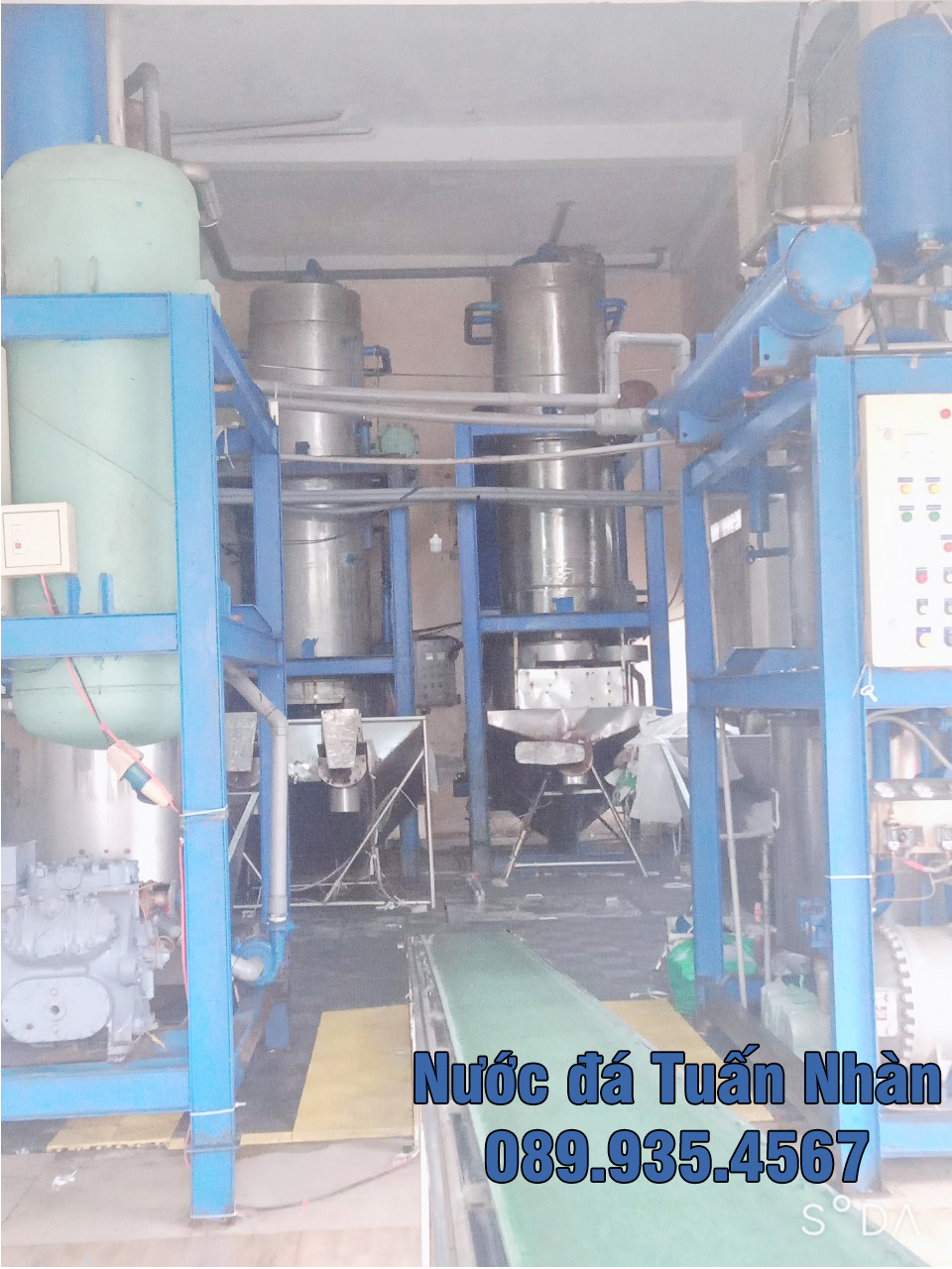 Máy móc, xưởng sản xuất - Nước Đá Tinh Khiết Tuấn Nhàn - Công Ty TNHH Dịch Vụ Vận Tải Và TM Tuấn Nhàn