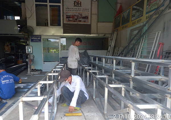 Thiết kế, thi công mái che