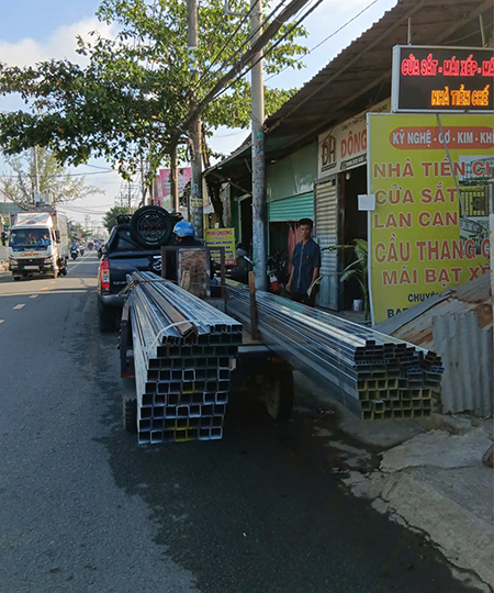 Thiết kế, thi công mái che
