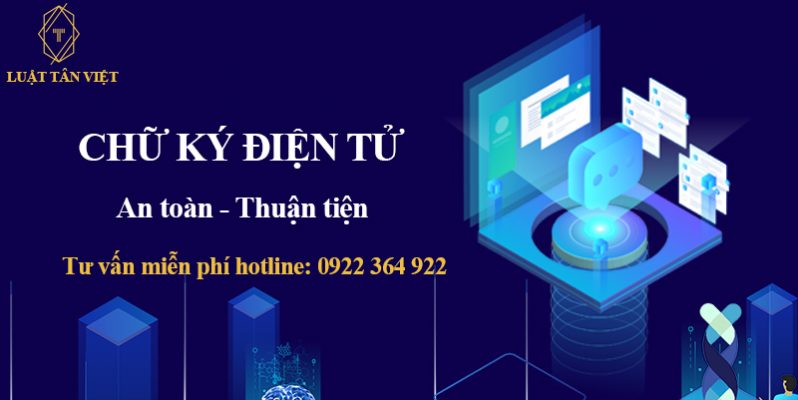 Dịch vụ chữ ký số - Công Ty TNHH Luật Tân Việt
