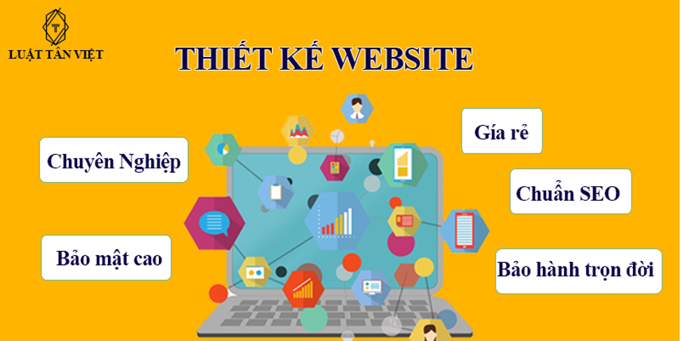 Dịch vụ thiết kế website chuyên nghiệp - Công Ty TNHH Luật Tân Việt