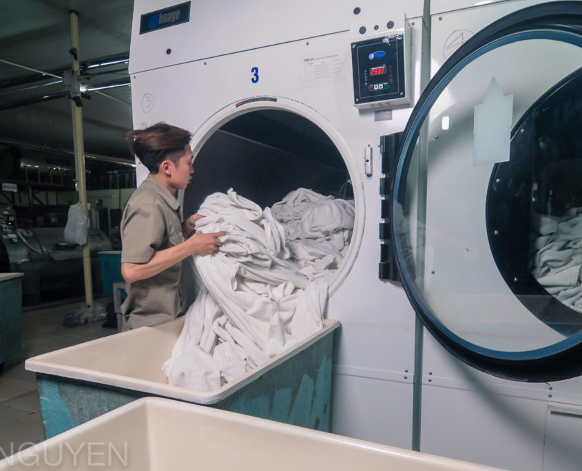 Giặt là công nghiệp - Công Ty CP Halas Việt Nam