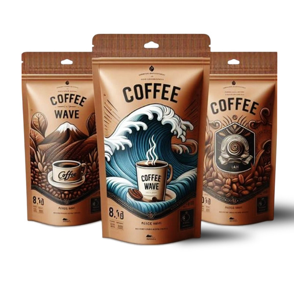 Túi Zip Coffee đục lỗ treo