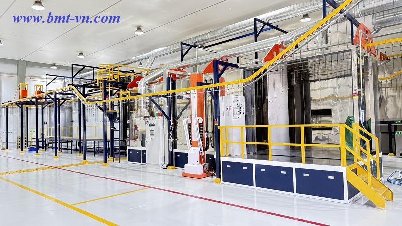 Dây chuyền sơn tĩnh điện