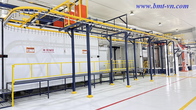 Dây chuyền sơn tĩnh điện