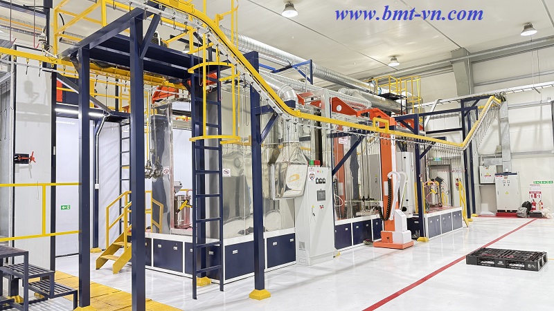 Dây chuyền sơn tĩnh điện