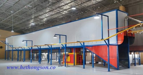 Dây chuyền sơn tĩnh điện