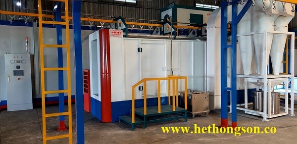 Dây chuyền sơn tĩnh điện