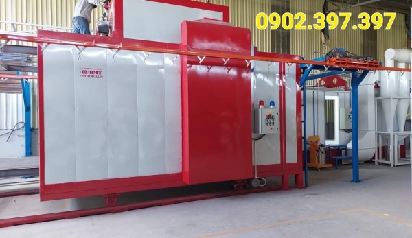 Dây chuyền sơn tĩnh điện tự động