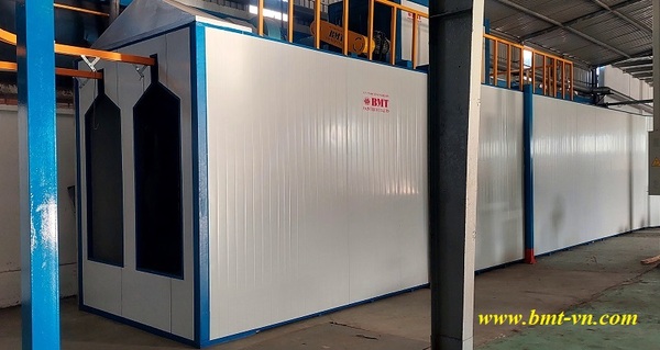 Lò sấy sơn tĩnh điện tự động