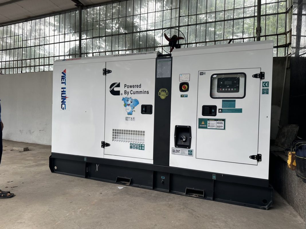 Bàn giao lắp đặt hoàn thiện tổ máy Cummins 100KVA tại tổ chức tài chính vi mô Thanh Hóa