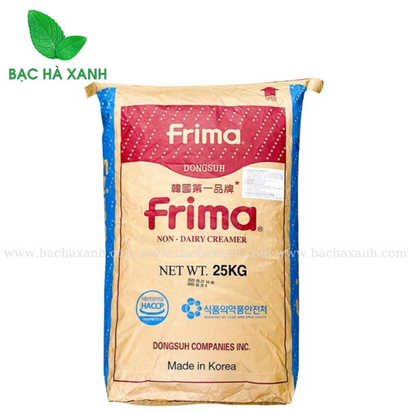 Bột sữa Frima 25Kg - Bạc Hà Xanh - Công Ty TNHH Xuất Nhập Khẩu Bạc Hà Xanh