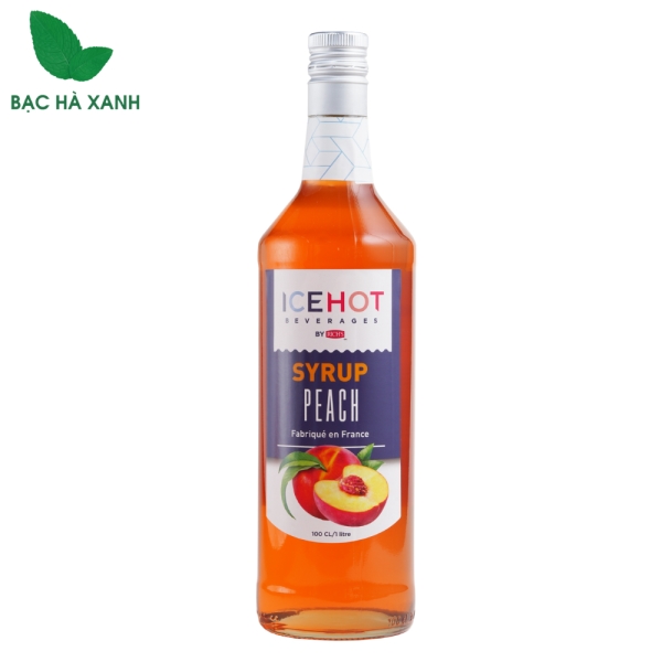 Siro Syrup Đào IceHot Rich - Bạc Hà Xanh - Công Ty TNHH Xuất Nhập Khẩu Bạc Hà Xanh