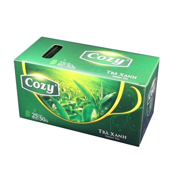 Trà Cozy túi lọc trà xanh - Bạc Hà Xanh - Công Ty TNHH Xuất Nhập Khẩu Bạc Hà Xanh