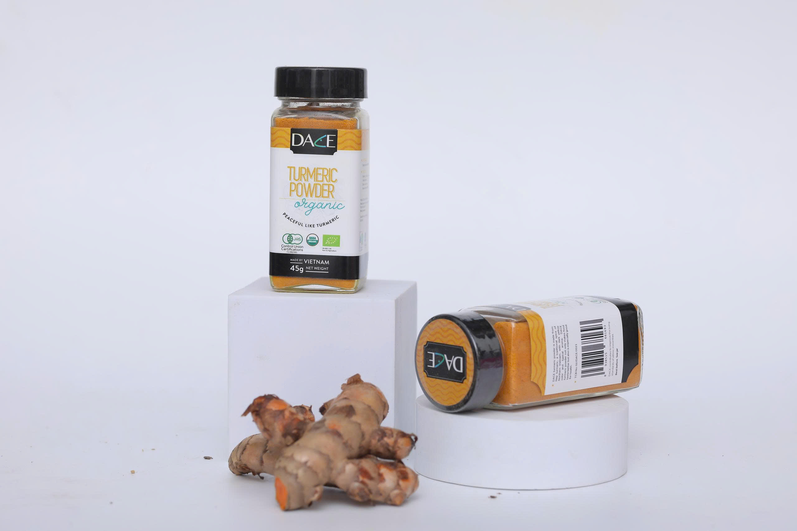 Bột nghệ hữu cơ - Nông Sản Gia Vị DACE - Công Ty TNHH Phát Triển Nông Nghiệp Và Tư Vấn Môi Trường (DACE)