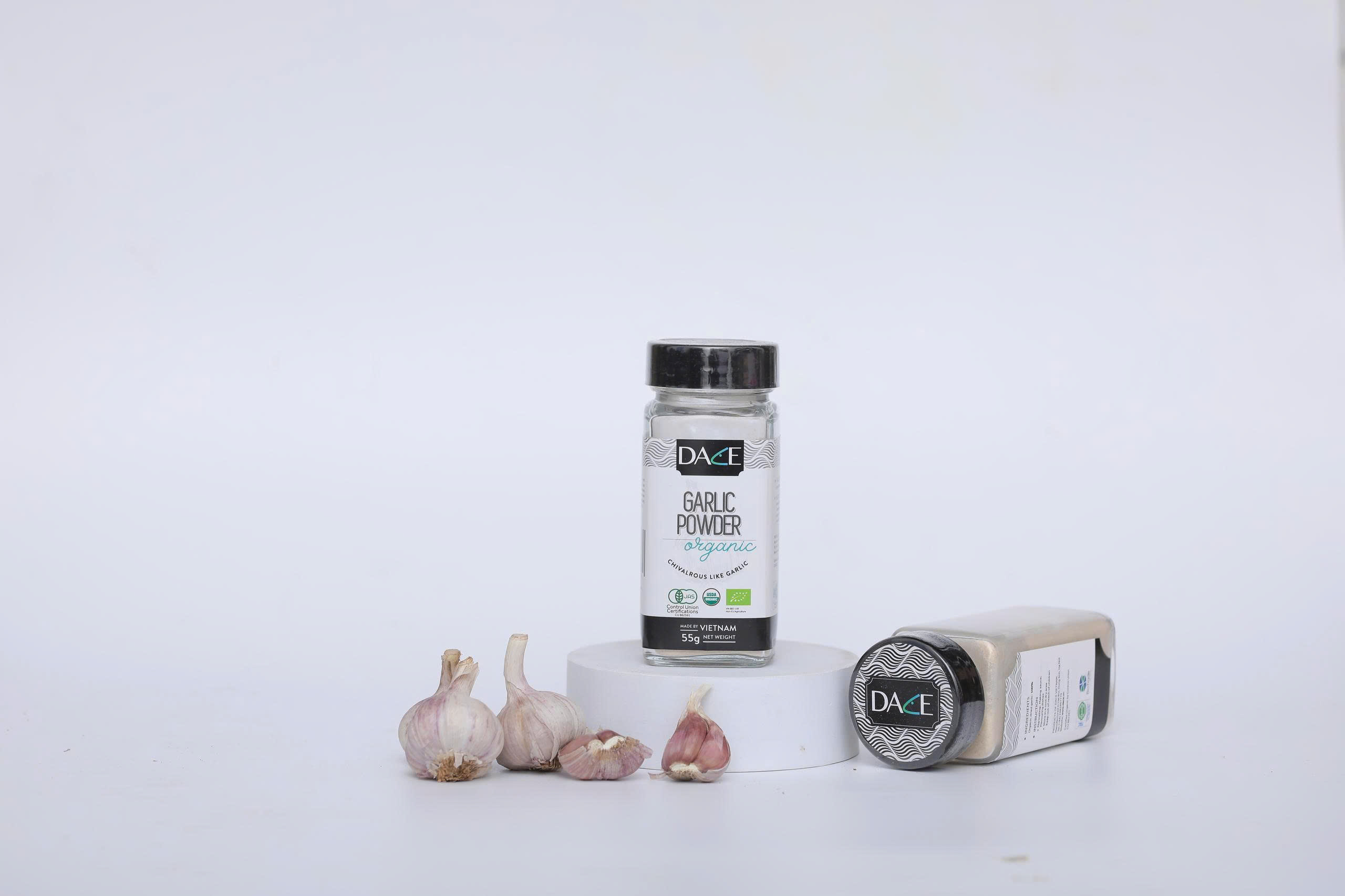 Bột tỏi hữu cơ - Nông Sản Gia Vị DACE - Công Ty TNHH Phát Triển Nông Nghiệp Và Tư Vấn Môi Trường (DACE)