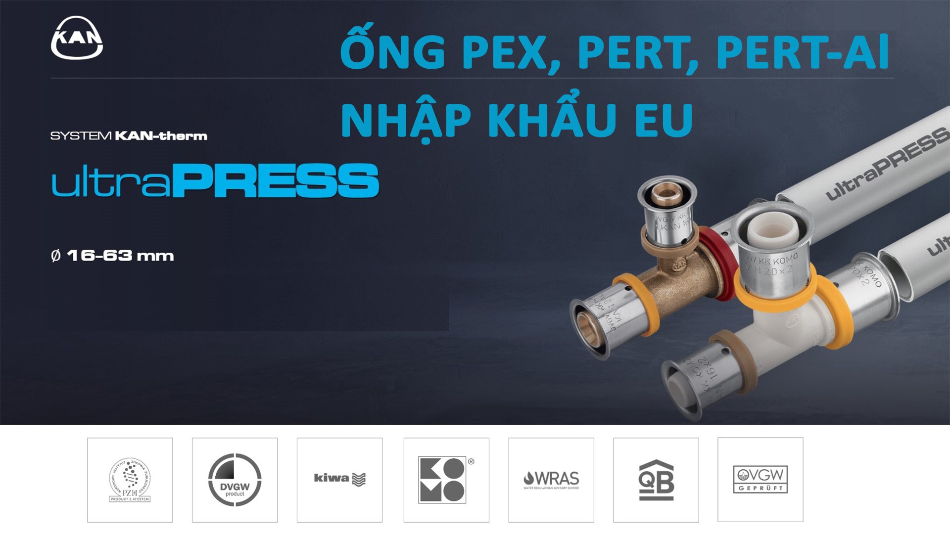 ống PEX-AL nhập khẩu EU - Công Ty TNHH Kan Việt Nam
