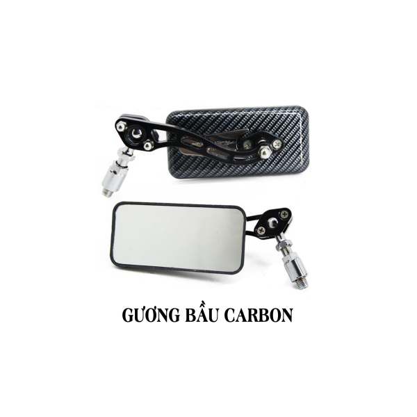 Gương bầu carbon - Phụ Tùng Trang Trí Xe Máy Ferri Hùng Cường - Công Ty Hùng Cường