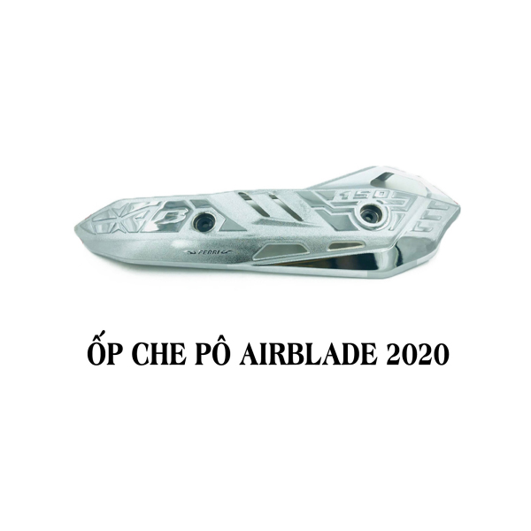 Ốp che pô Airblade 2020 - Phụ Tùng Trang Trí Xe Máy Ferri Hùng Cường - Công Ty Hùng Cường