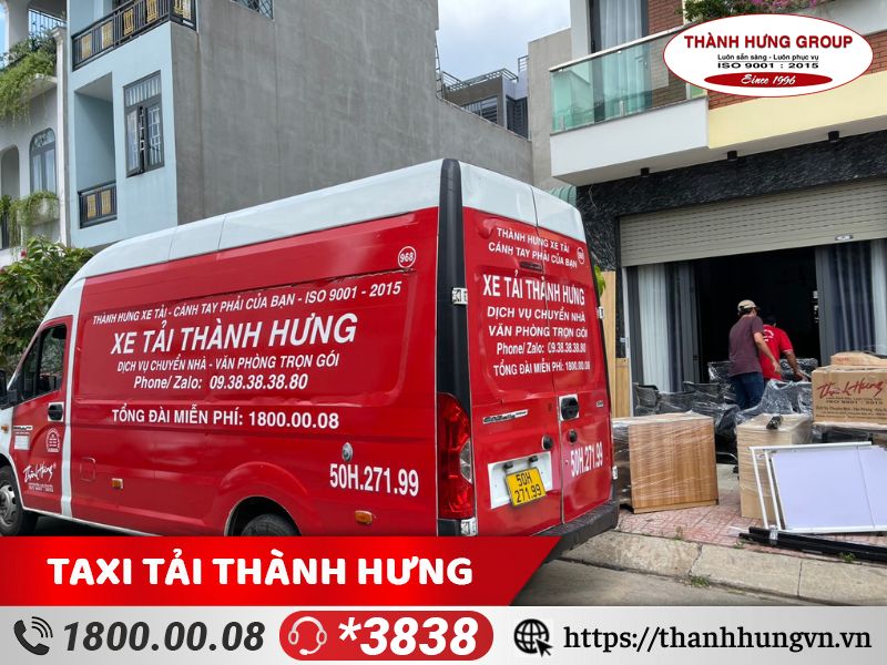 Vận chuyển két sắt - Taxi Tải Thành Hưng - Công Ty Cổ Phần Tập Đoàn Thành Hưng Group