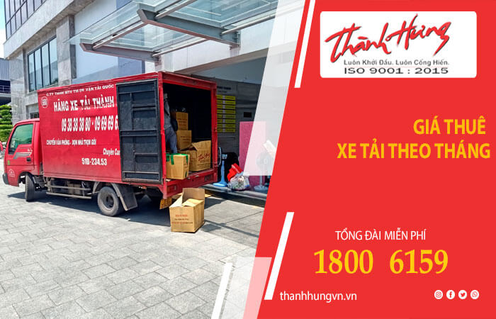 Cho thuê xe tải theo tháng - Taxi Tải Thành Hưng - Công Ty TNHH MTV Thương Mại Dịch Vụ Vận Tải Quốc Tế Thành Hưng