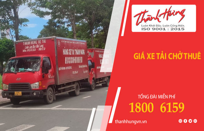 Cho thuê xe tải - Taxi Tải Thành Hưng - Công Ty TNHH MTV Thương Mại Dịch Vụ Vận Tải Quốc Tế Thành Hưng