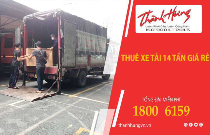 Cho thuê xe tải 14 tấn - Taxi Tải Thành Hưng - Công Ty TNHH MTV Thương Mại Dịch Vụ Vận Tải Quốc Tế Thành Hưng