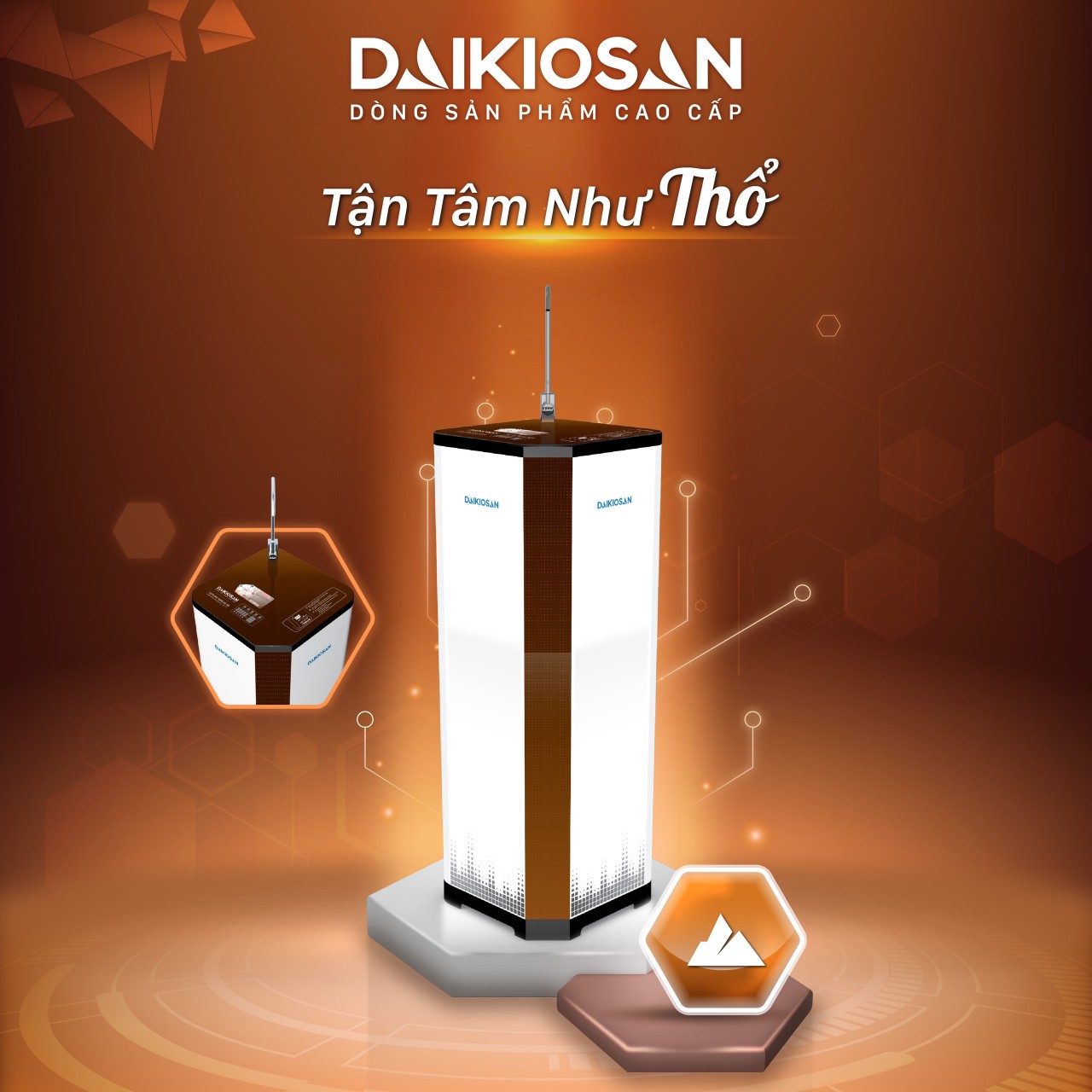 Máy lọc nước Daikiosan - Thiết Bị Năng Lượng Mặt Trời Phát Lộc - Công Ty TNHH Phát Lộc