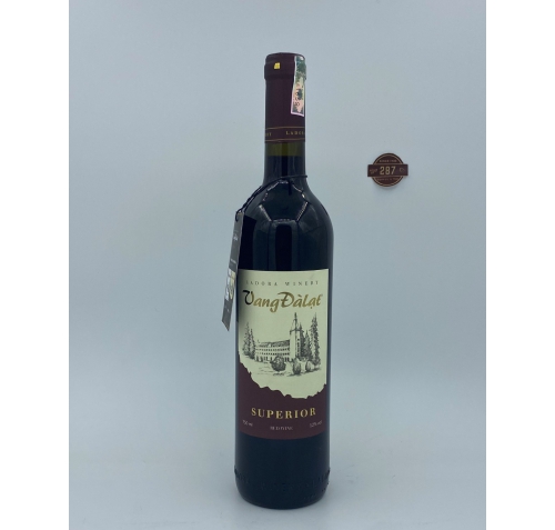 Ladora Winery vang Đà Lạt Superior - Cà Phê 287 - Công Ty Trách Nhiệm Hữu Hạn Cà Phê 287