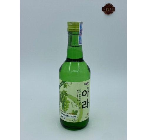 Soju nho xanh Korice - Cà Phê 287 - Công Ty Trách Nhiệm Hữu Hạn Cà Phê 287