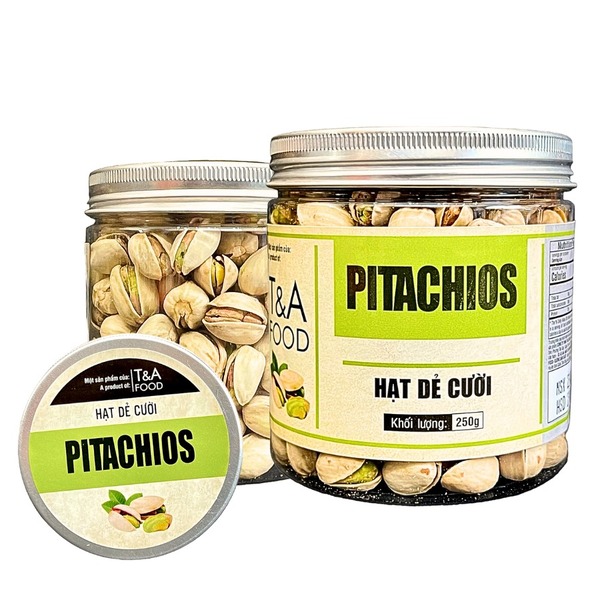 Hạt dẻ cười Mỹ (hộp nắp nhôm) 250gr - Hạt Dinh Dưỡng T&A Food - Công Ty TNHH T&A Food